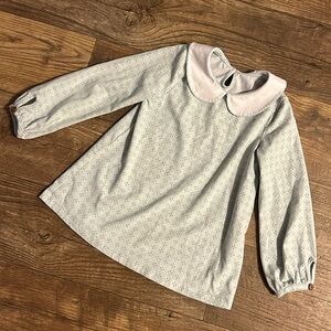 Serendipity collared girls shirt Size S (4t-5t)